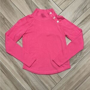 Girls J. Crew Bright Pink Crewneck Sweatshirt